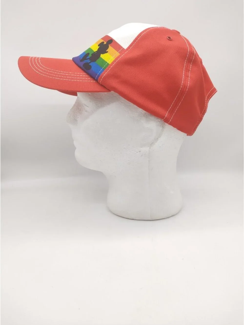 Disney Rainbow Disney Collection Mickey Mouse Baseball Cap Hat for Adults Bonus